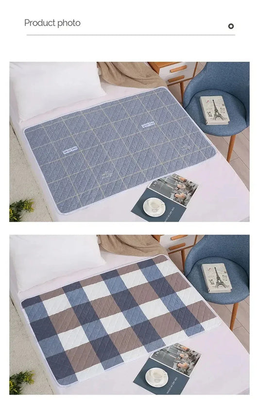 Tappetino Lavabile HOMEFISH per Materasso, Protezione Letto per Bambini e Neonati, Simpatico Cartone Animato, Traspirante
