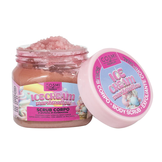 Cosmi Scrub Corpo Ice Cream al Marshmallow – Burro di Karité & Vitamina E 170g
