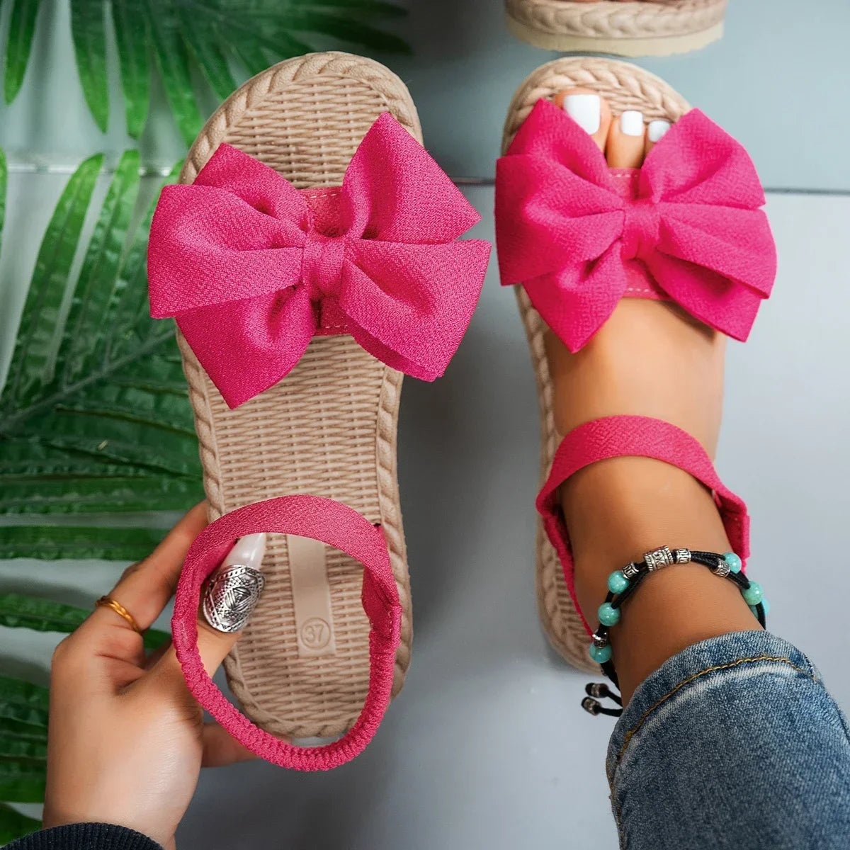 Sandali Donna Tacco Basso con Cinturino Posteriore – Leggeri, Comodi & Fashion | 5 Colori | N.36-43