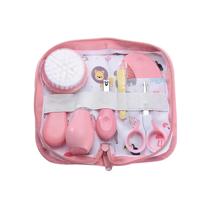 Kit Cura Neonato 6 Pezzi con Sacchetto Regalo