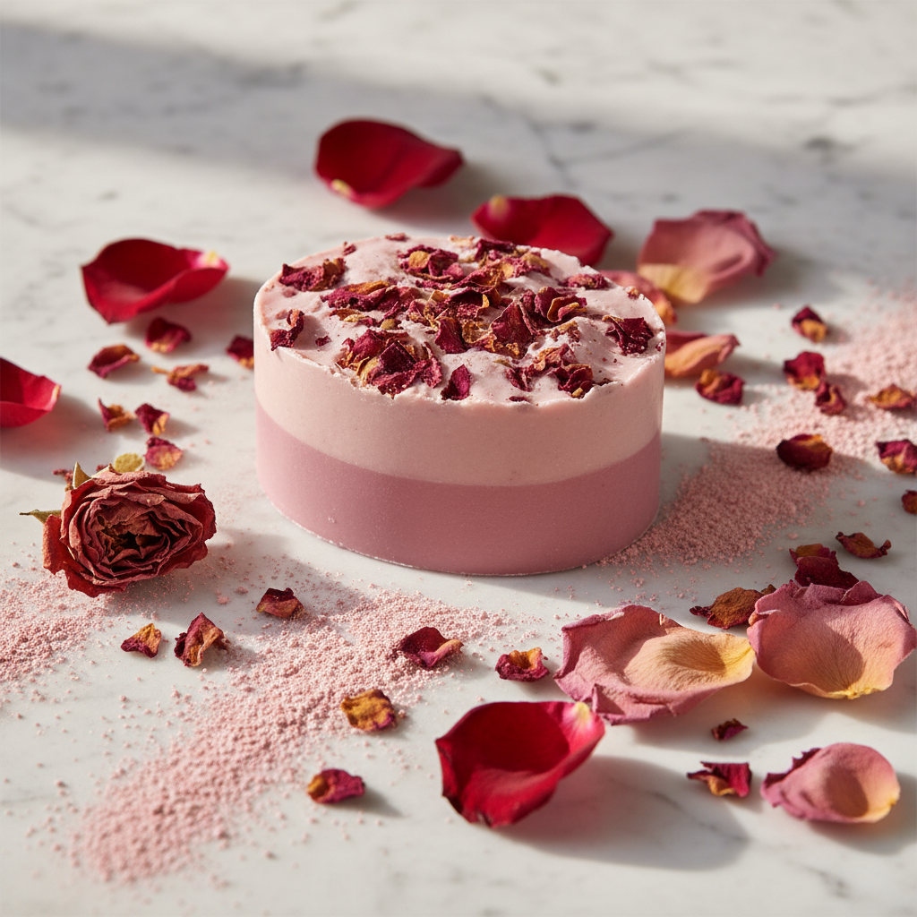 Sapone Artigianale Rosa e Argilla Rosa