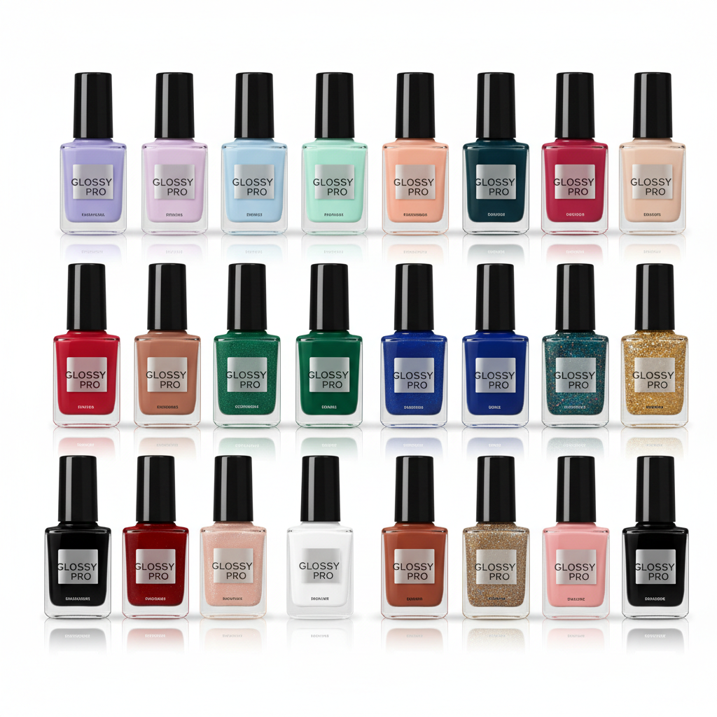 Set smalti gel semipermanenti in vari colori