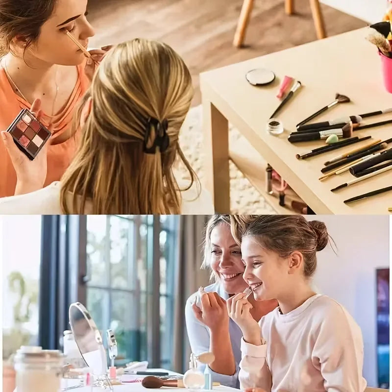 Set Pennelli Trucco Premium con Accessori – Da 3 a 20 Pezzi, Capelli Sintetici