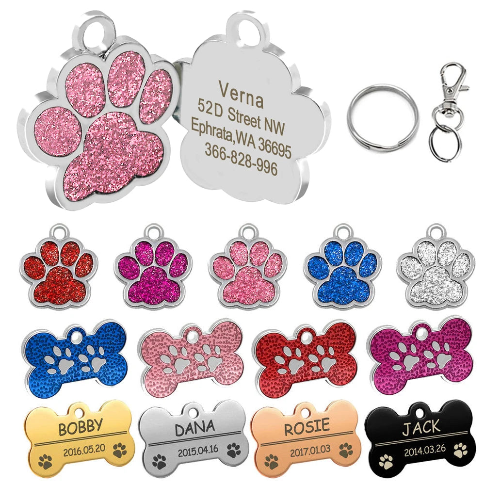 Medaglietta Personalizzata per Cani e Gatti – Incisione Gratuita | Osso & Zampa