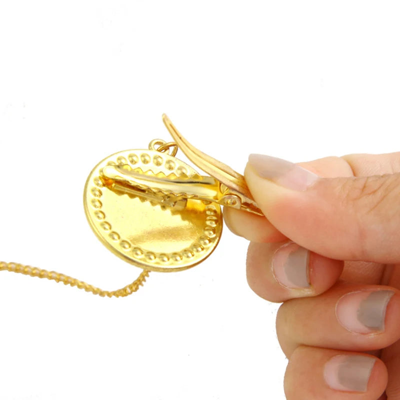 Ciuccio Sublimabile con Strass e Clip Portaciuccio – Set Neonato Senza BPA