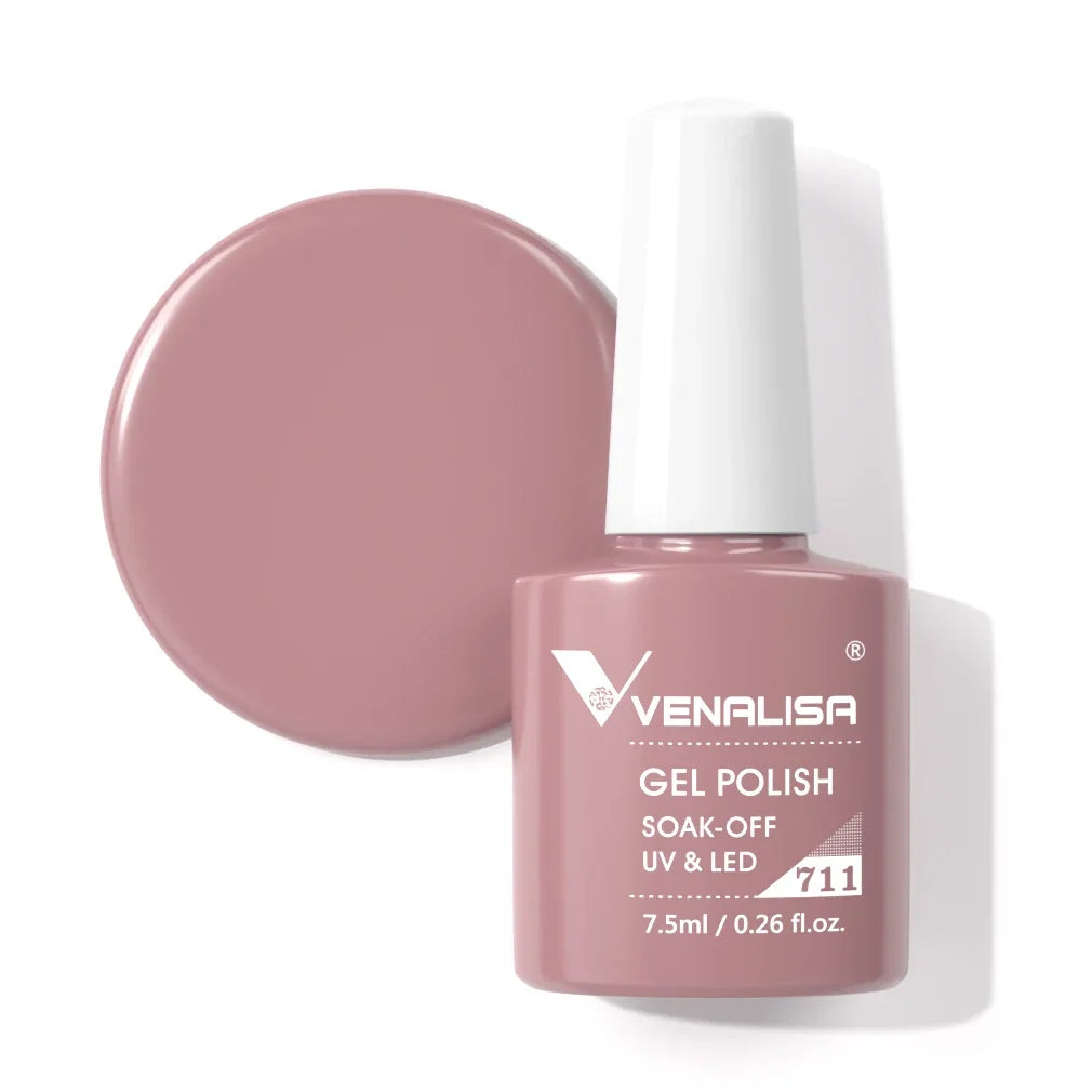 Smalto gel per unghie Venalisa VIP4 SENZA HEMA/TPO Copertura completa Bellissimo smalto semipermanente Soak Off UV LED Gel Smalto per unghie Lacca gel