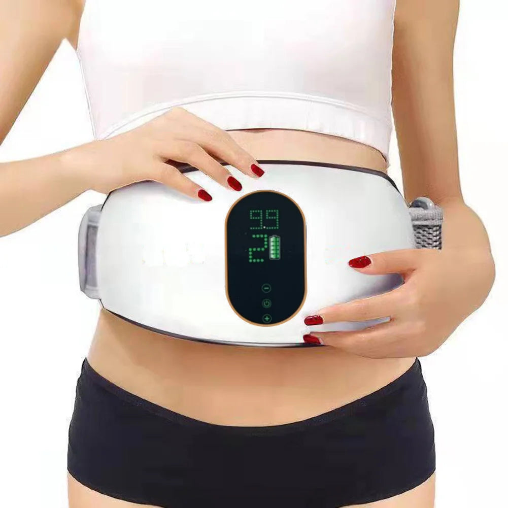 Massaggiatore EMS Elettrico Corpo – Cintura Snellente Ricaricabile, 6 Modalità