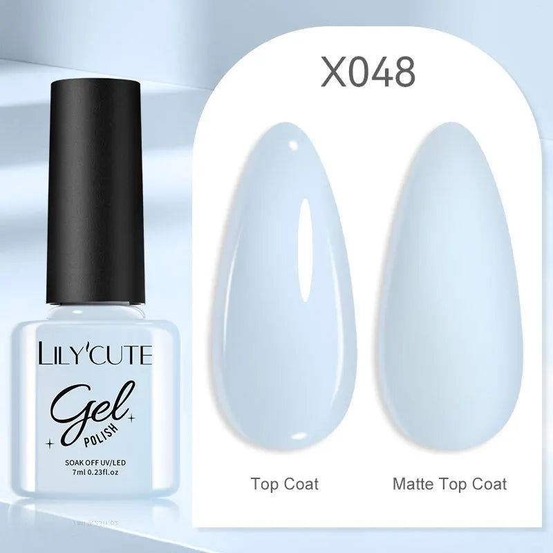Smalto Gel Semi-Permanente LILYCUTE – 150+ Colori, UV/LED, Lunga Durata 30 Giorni
