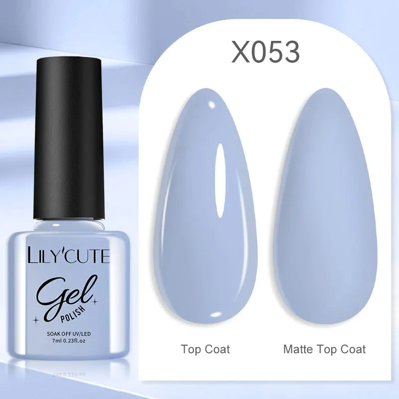 Smalto Gel Semi-Permanente LILYCUTE – 150+ Colori, UV/LED, Lunga Durata 30 Giorni