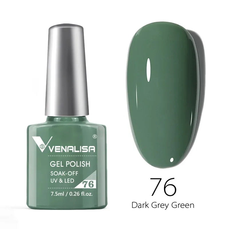 Smalto gel per unghie Venalisa VIP4 SENZA HEMA/TPO Copertura completa Bellissimo smalto semipermanente Soak Off UV LED Gel Smalto per unghie Lacca gel