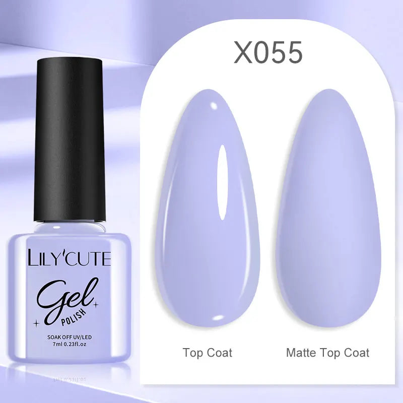 Smalto Gel Semi-Permanente LILYCUTE – 150+ Colori, UV/LED, Lunga Durata 30 Giorni