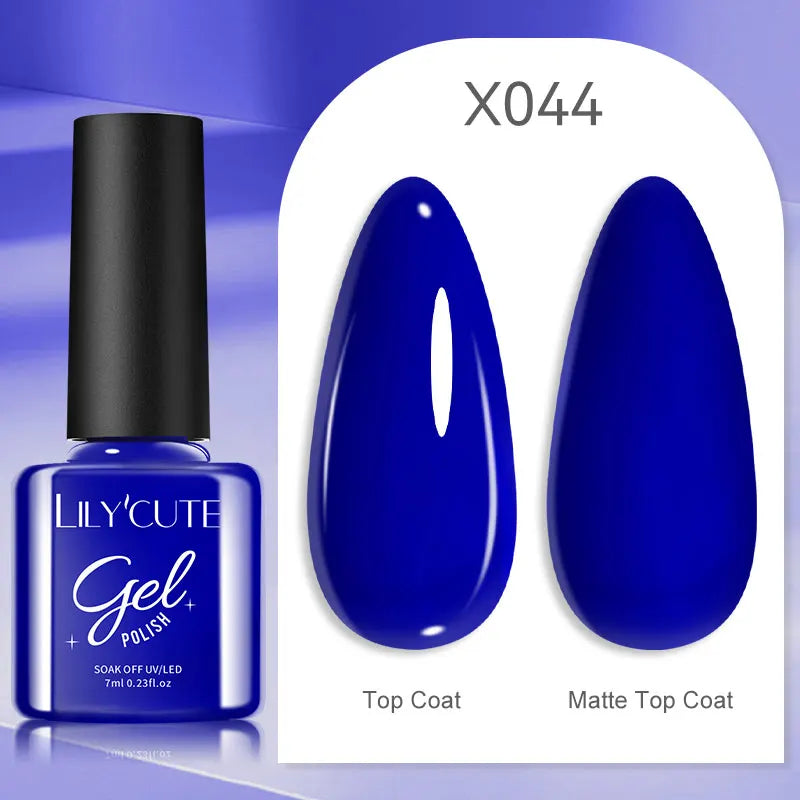 Smalto Gel Semi-Permanente LILYCUTE – 150+ Colori, UV/LED, Lunga Durata 30 Giorni