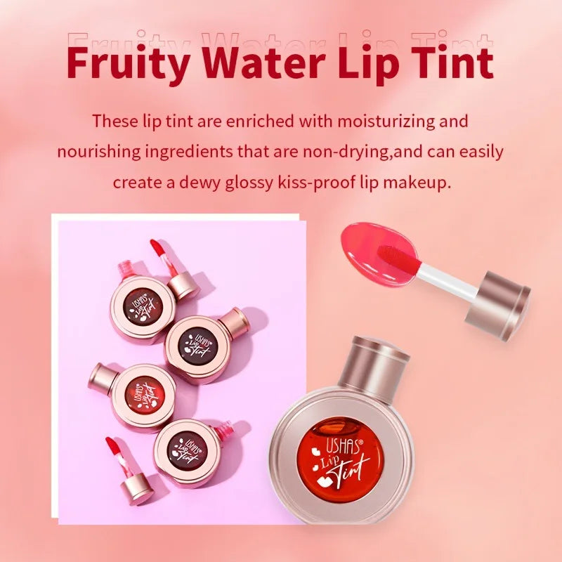 Lip Tint Fruttato 4 Colori – Gloss Altamente Pigmentato, Waterproof & Lunga Durata