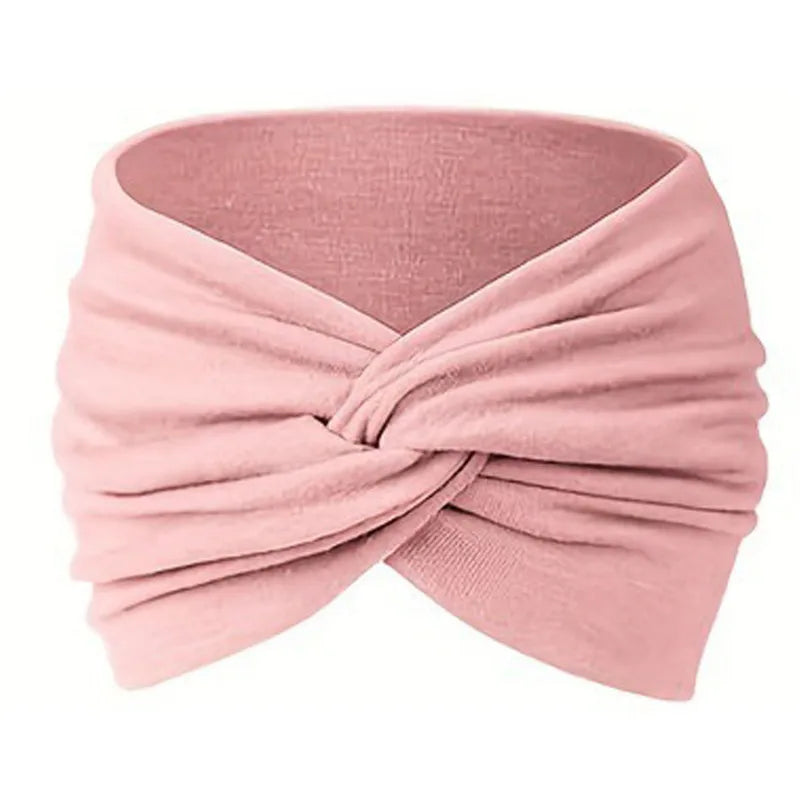 Fascia Turbante per Capelli — Stile Boho Multifunzione