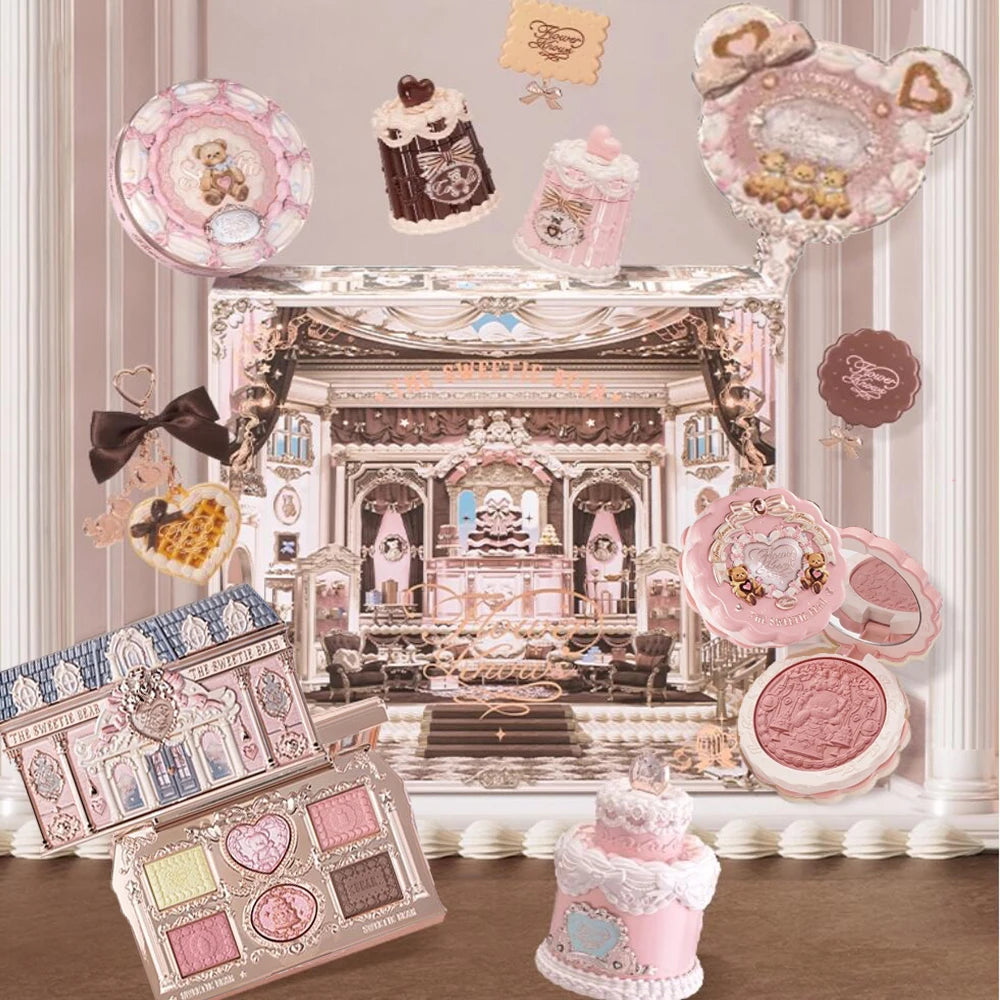 Set Regalo Makeup Flower Knows Sweetie Bear — Tutto in Uno