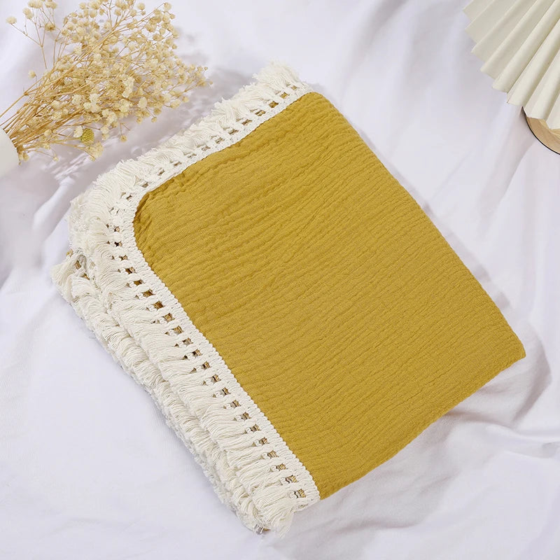 Copertina in Mussola di Cotone per Neonati — 22 Fantasie