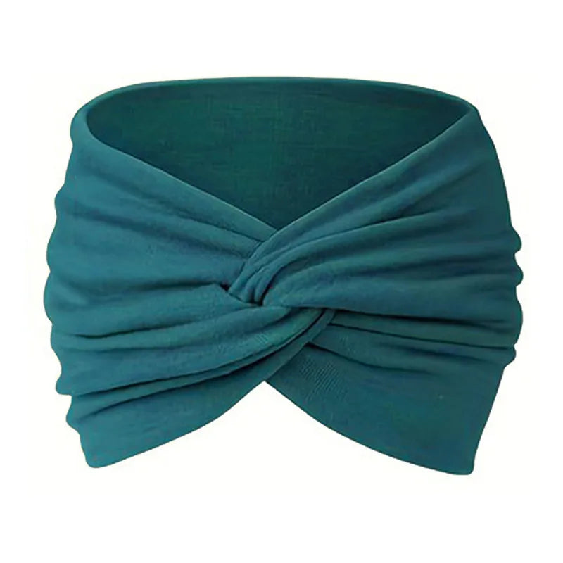 Fascia Turbante per Capelli — Stile Boho Multifunzione