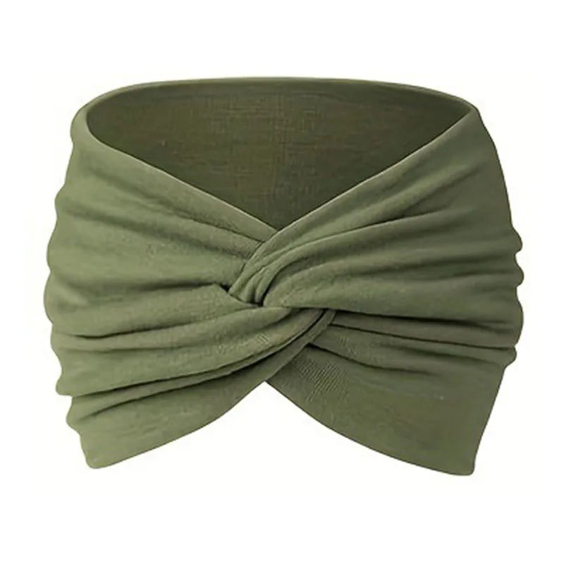 Fascia Turbante per Capelli — Stile Boho Multifunzione