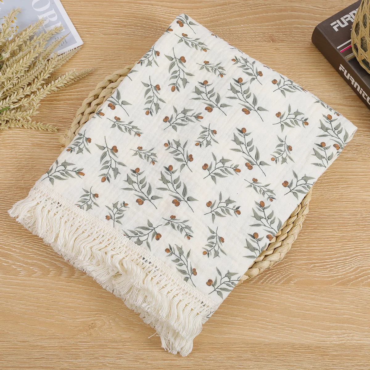 Copertina in Mussola di Cotone per Neonati — 22 Fantasie