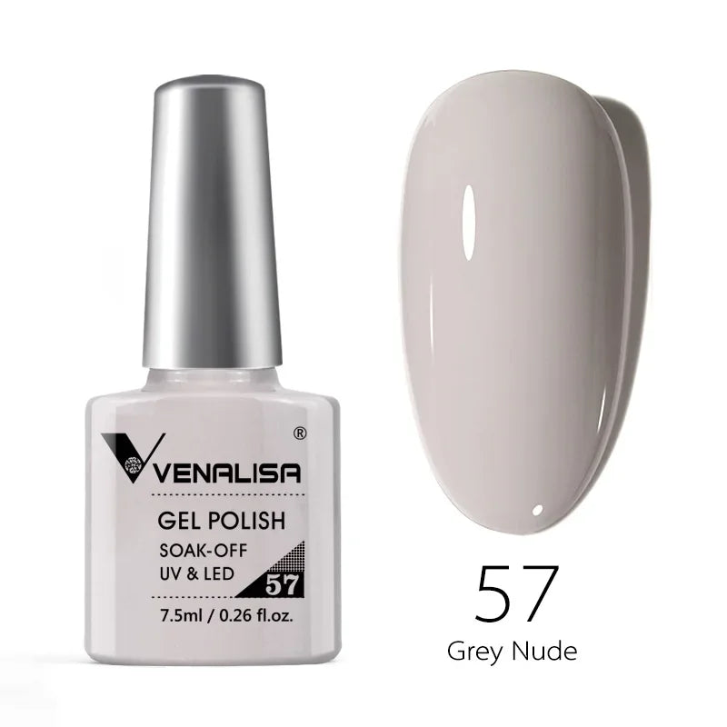 Smalto gel per unghie Venalisa VIP4 SENZA HEMA/TPO Copertura completa Bellissimo smalto semipermanente Soak Off UV LED Gel Smalto per unghie Lacca gel