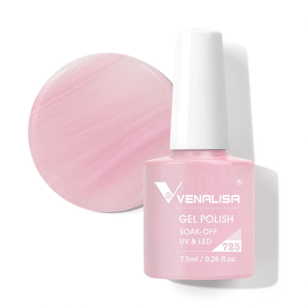 Smalto gel per unghie Venalisa VIP4 SENZA HEMA/TPO Copertura completa Bellissimo smalto semipermanente Soak Off UV LED Gel Smalto per unghie Lacca gel