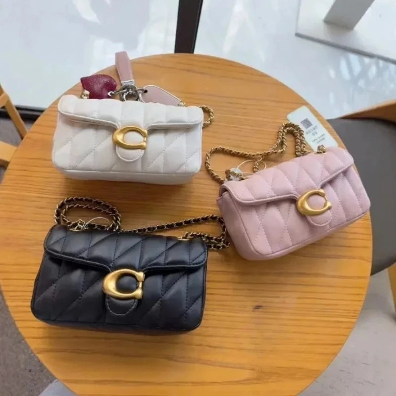 Borsa a tracolla diagonale da donna in pelle di lusso dal design classico, con morbida tracolla regolabile, borsa per tutti i giorni