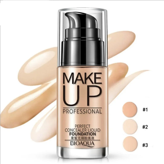LAIKOU BB Cream Fondotinta Liquido Correttore 30ml – Idratante, SPF, Lunga Durata