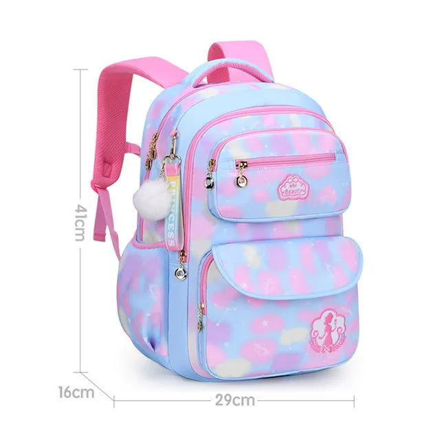 Zaino Scolastico per Ragazze e Adolescenti in Nylon – 3 Stili, Multi Colori | AyeBeau