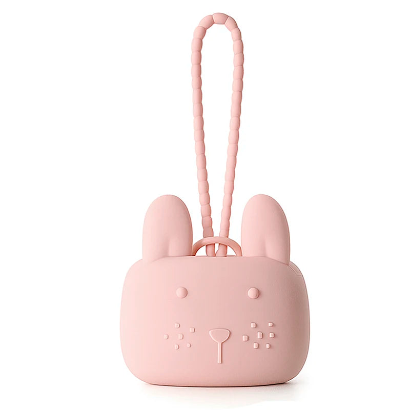 Custodia Porta Ciuccio in Silicone Morbido | Igienica e Colorata