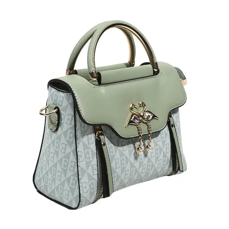 Borsa da donna 2026 nuova tendenza della moda borsa a tracolla casual versatile in stile semplice in rilievo.