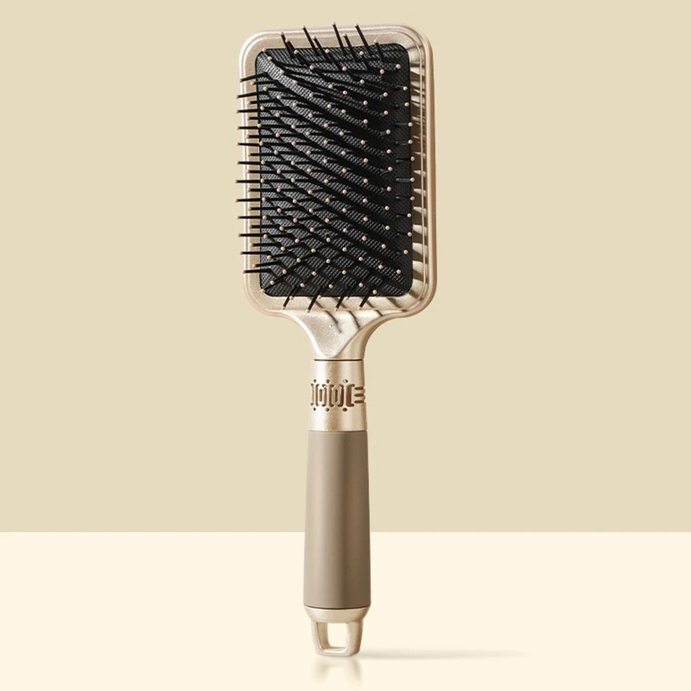 KLINA Air Cushion Hair Massage Comb Brush Scalp Detangling Antistatic Salon SPA Hairdressing Styling Tool Oval Round