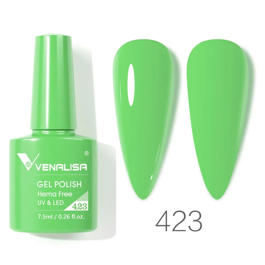 Smalto gel per unghie Venalisa VIP4 SENZA HEMA/TPO Copertura completa Bellissimo smalto semipermanente Soak Off UV LED Gel Smalto per unghie Lacca gel