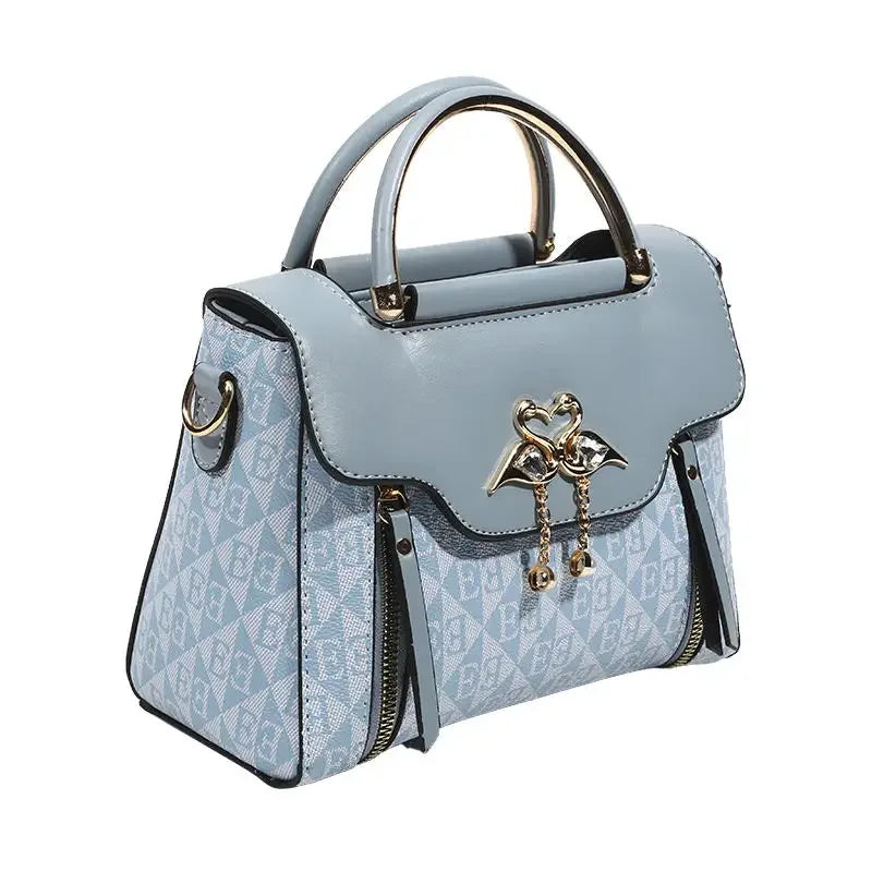 Borsa da donna 2026 nuova tendenza della moda borsa a tracolla casual versatile in stile semplice in rilievo.