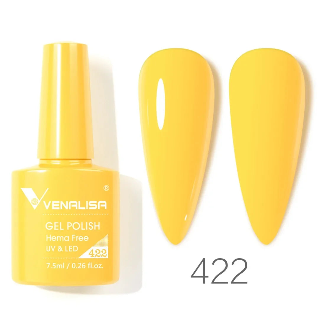 Smalto gel per unghie Venalisa VIP4 SENZA HEMA/TPO Copertura completa Bellissimo smalto semipermanente Soak Off UV LED Gel Smalto per unghie Lacca gel