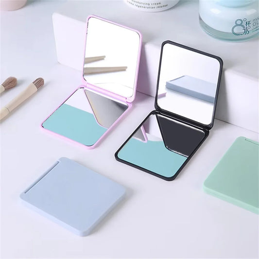 Specchio Trucco Pieghevole Portatile — Bifacciale e Compatto