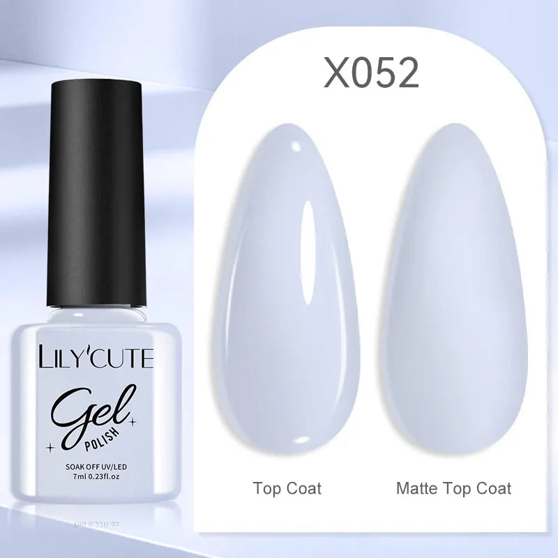 Smalto Gel Semi-Permanente LILYCUTE – 150+ Colori, UV/LED, Lunga Durata 30 Giorni