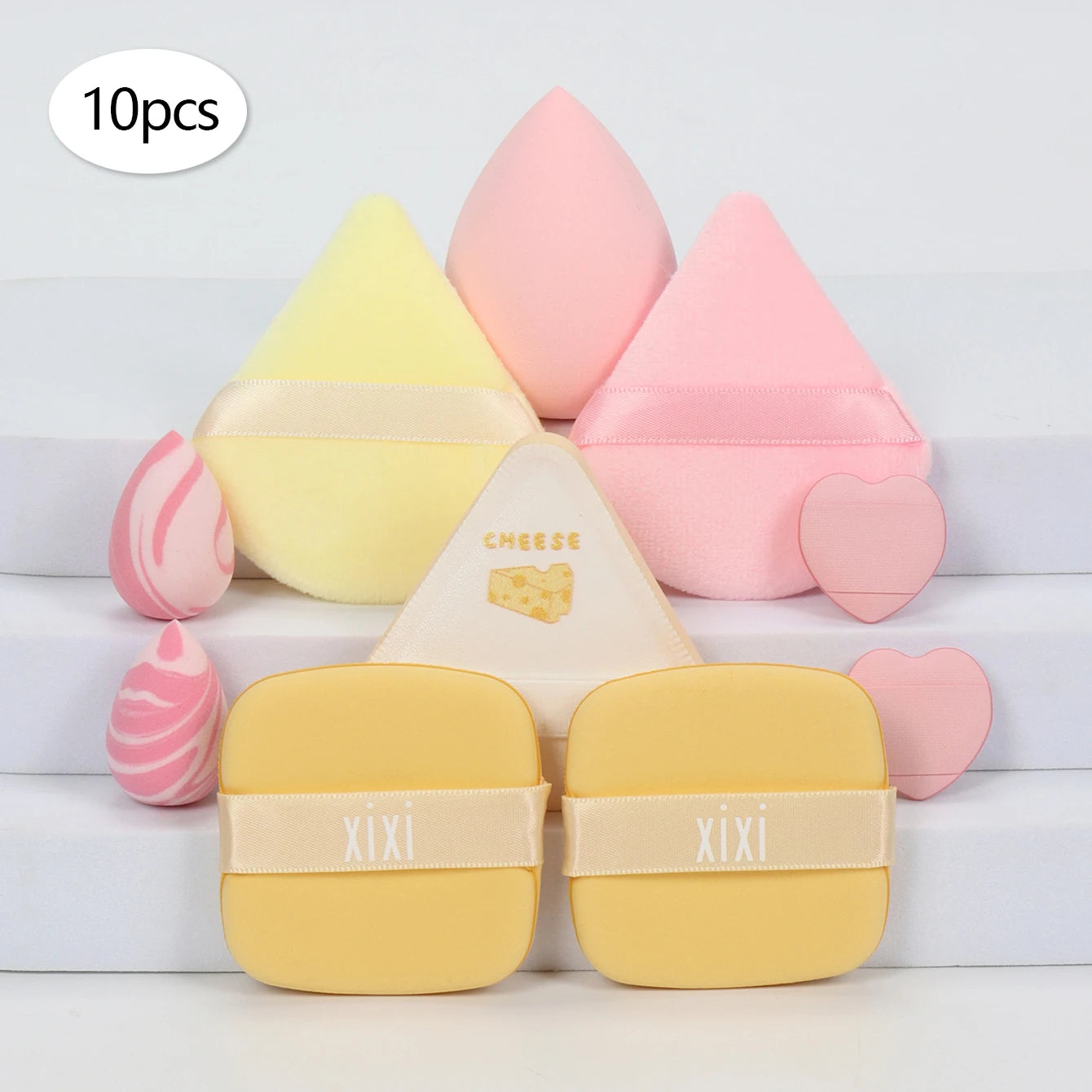 Spugnette Trucco Compresse che si Espandono con l’Acqua – Set da 10 a 50 Pezzi