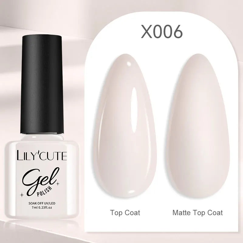 Smalto Gel Semi-Permanente LILYCUTE – 150+ Colori, UV/LED, Lunga Durata 30 Giorni