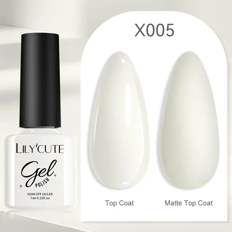 Smalto Gel Semi-Permanente LILYCUTE – 150+ Colori, UV/LED, Lunga Durata 30 Giorni