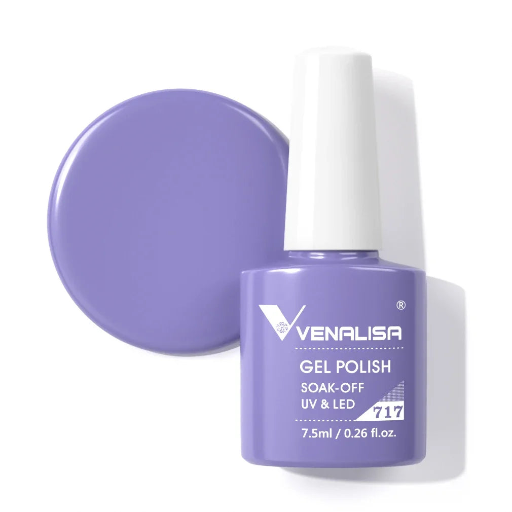 Smalto gel per unghie Venalisa VIP4 SENZA HEMA/TPO Copertura completa Bellissimo smalto semipermanente Soak Off UV LED Gel Smalto per unghie Lacca gel