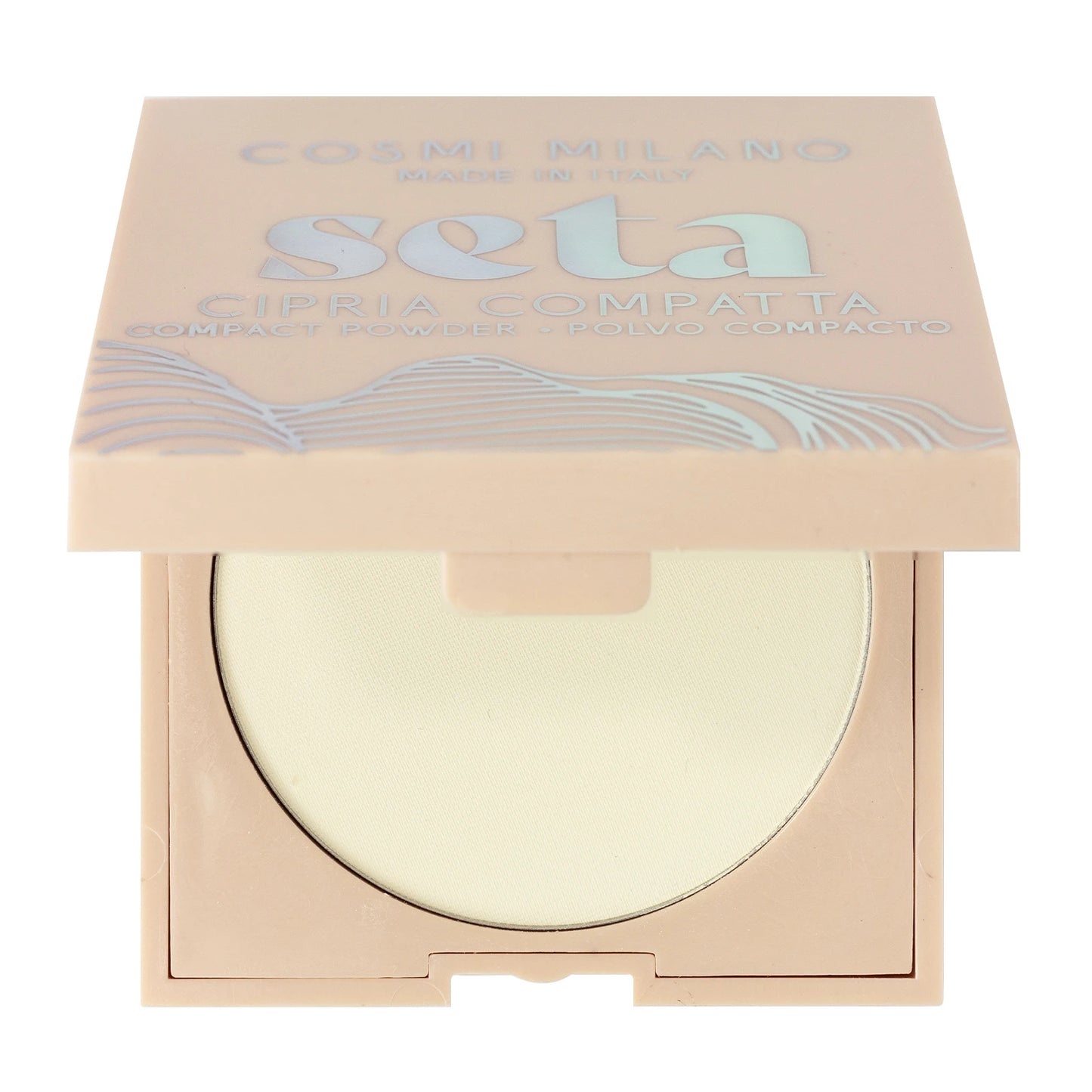 COSMI Milano Seta Compact Powder – Cipria Compatta Ultra Fine 9g con Spugnetta