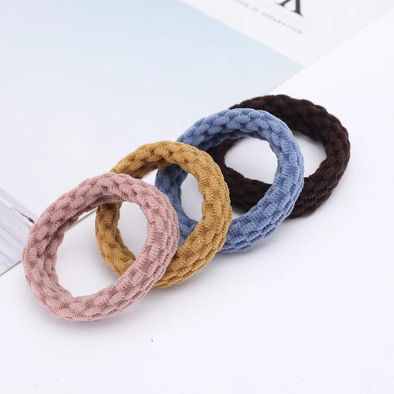 20PCS Donne Ragazze Semplici Fasce elastiche per capelli di base Cravatte Scrunchie Holder Elastici Moda Fascia Accessori per capelli