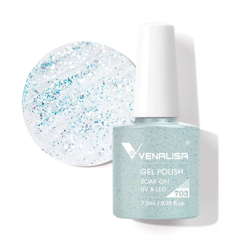 Smalto gel per unghie Venalisa VIP4 SENZA HEMA/TPO Copertura completa Bellissimo smalto semipermanente Soak Off UV LED Gel Smalto per unghie Lacca gel