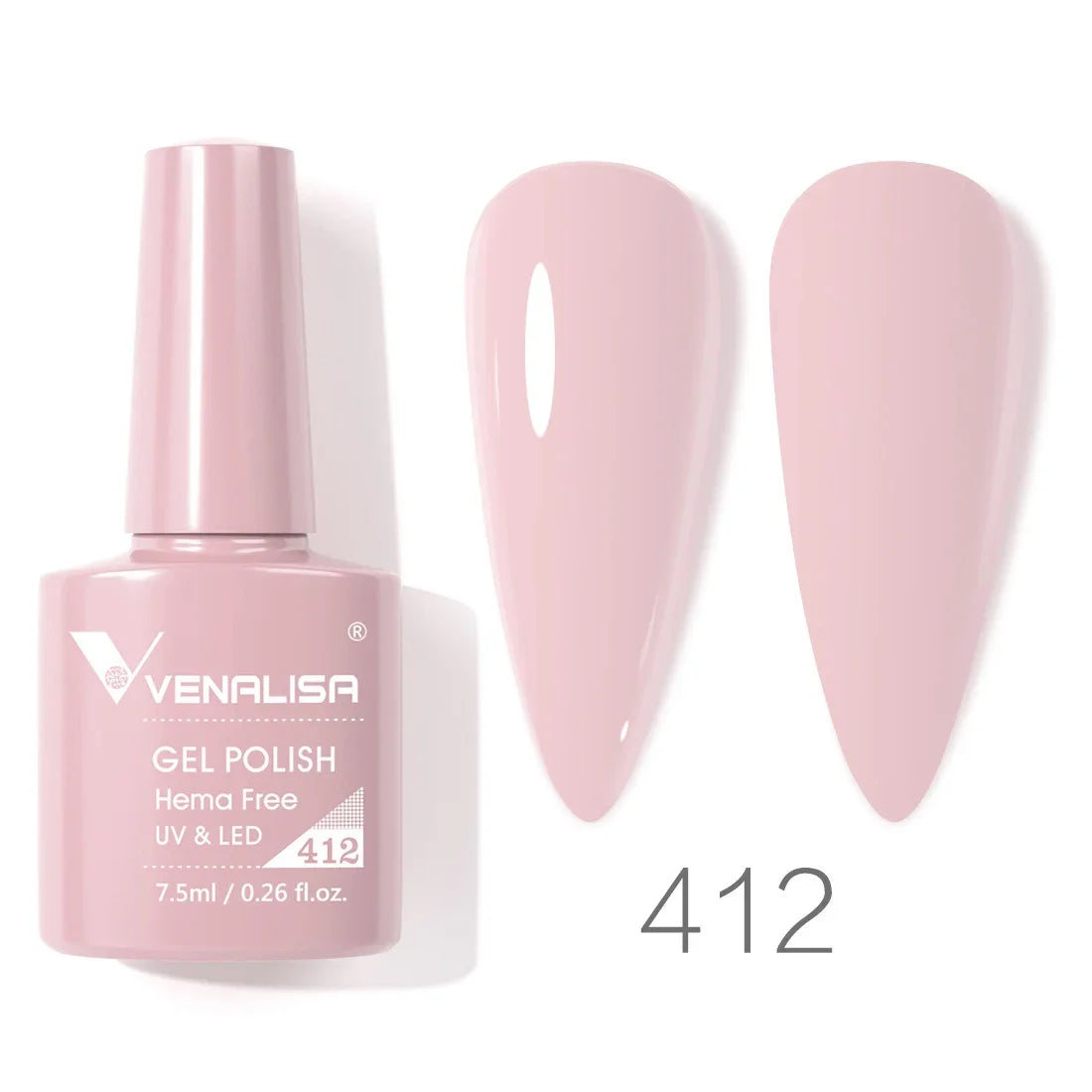 Smalto gel per unghie Venalisa VIP4 SENZA HEMA/TPO Copertura completa Bellissimo smalto semipermanente Soak Off UV LED Gel Smalto per unghie Lacca gel