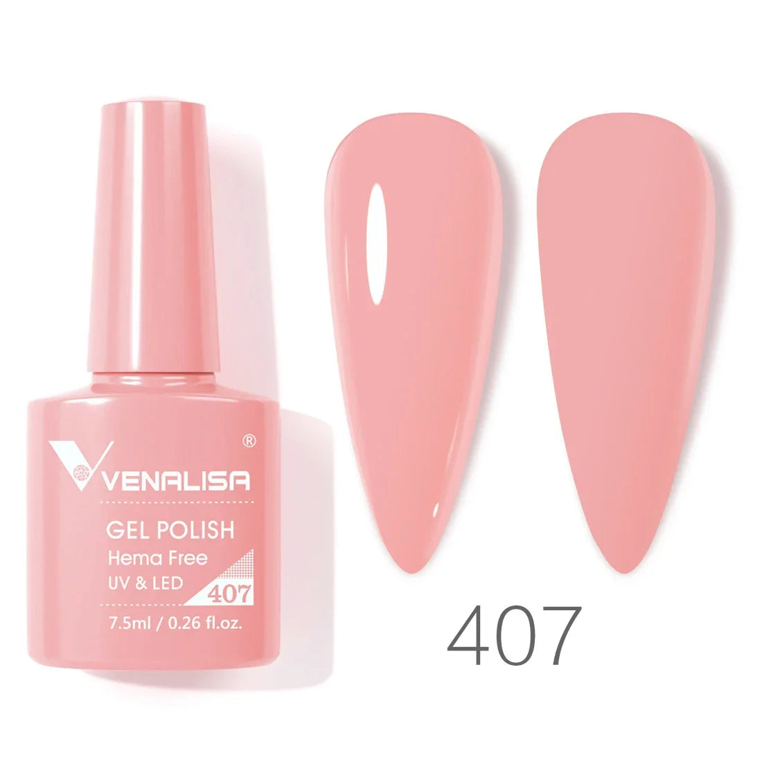 Smalto gel per unghie Venalisa VIP4 SENZA HEMA/TPO Copertura completa Bellissimo smalto semipermanente Soak Off UV LED Gel Smalto per unghie Lacca gel