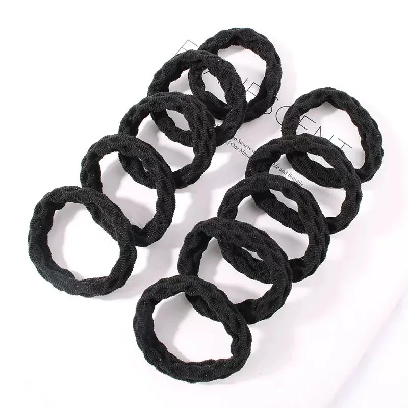 20PCS Donne Ragazze Semplici Fasce elastiche per capelli di base Cravatte Scrunchie Holder Elastici Moda Fascia Accessori per capelli