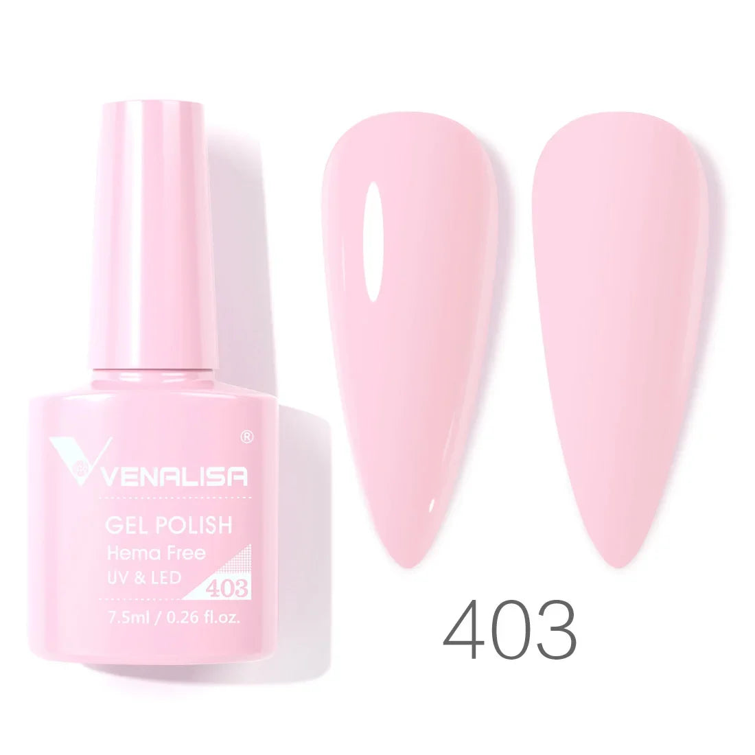 Smalto gel per unghie Venalisa VIP4 SENZA HEMA/TPO Copertura completa Bellissimo smalto semipermanente Soak Off UV LED Gel Smalto per unghie Lacca gel
