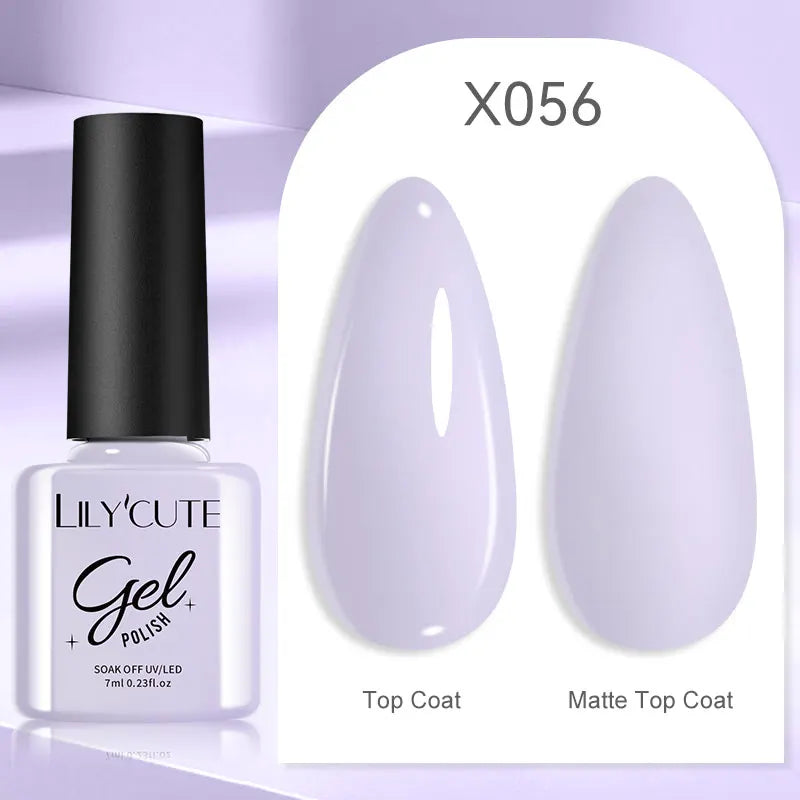 Smalto Gel Semi-Permanente LILYCUTE – 150+ Colori, UV/LED, Lunga Durata 30 Giorni