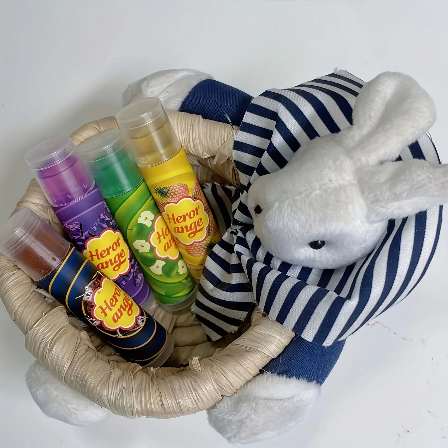 Balsamo Labbra Idratante 4g – Profumo Cacao & Lecca-Lecca | 5 Tonalità | Herorange