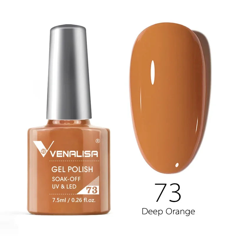 Smalto gel per unghie Venalisa VIP4 SENZA HEMA/TPO Copertura completa Bellissimo smalto semipermanente Soak Off UV LED Gel Smalto per unghie Lacca gel